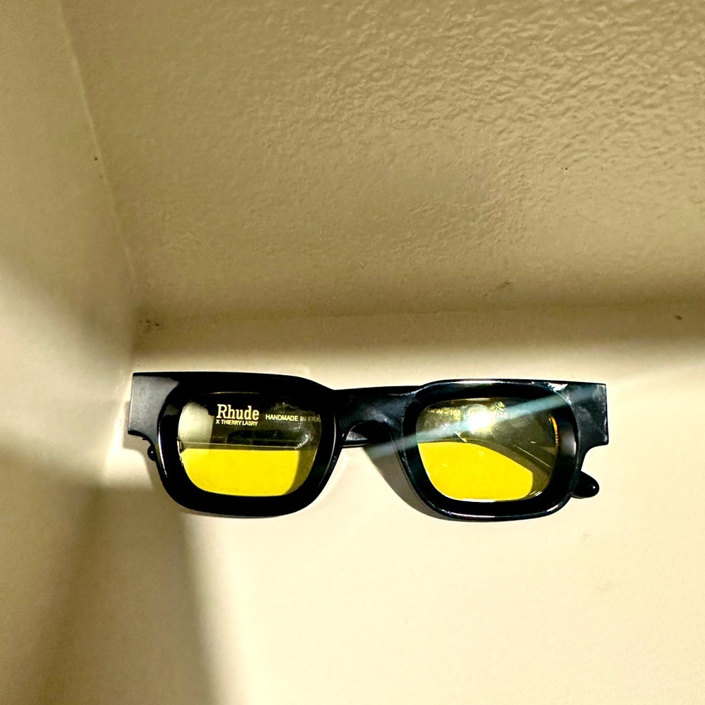 RHUDE x Thierry Lasry Sunglasses with Yellow Tint